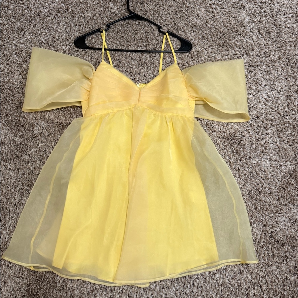 Angel Biba Sunny Yellow Dress